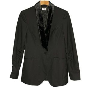 Paul Smith Blue Made In Italy Women Only Blazer Coat Sz 40